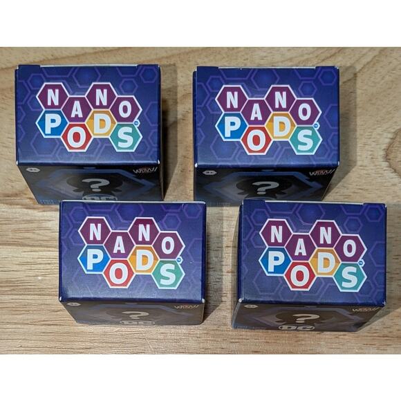 DC Comics Nano Pods Mini Figure Blind Box Lot of 4 WOW! Stuff Collectible Toy - Picture 5 of 5
